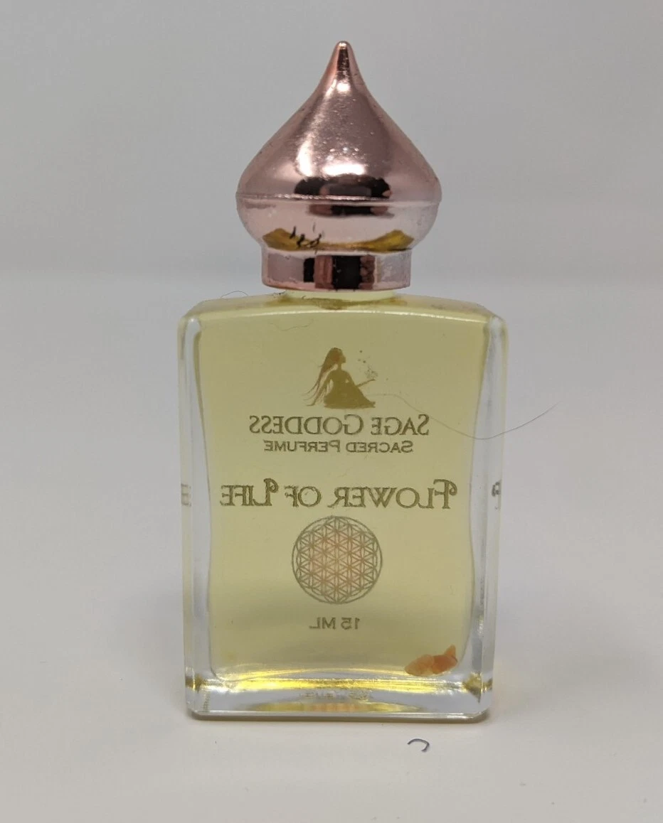 Sage Goddess Sacred Perfume Flower Of Life 15mL For Cosmic