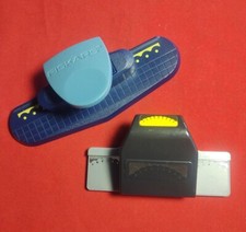 2EK Success Fiskars boarder Edge paper craft Punch-Dotted Scallop lace eyelet