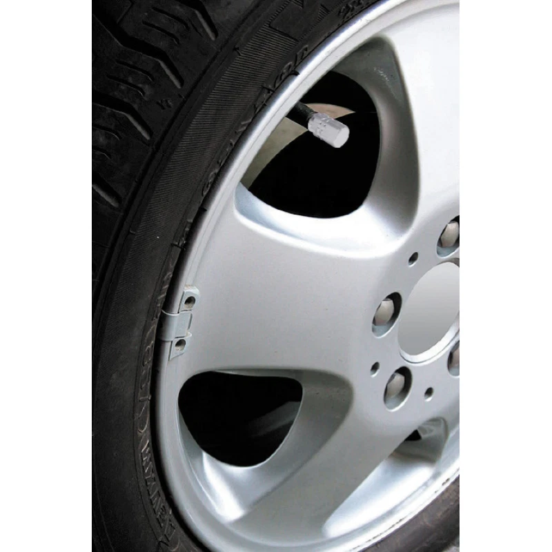 Universal Car Caps Valve Cover Set 4pcs Aluminum Sport-Cap Hexagonal Grey - Image 2 of 3