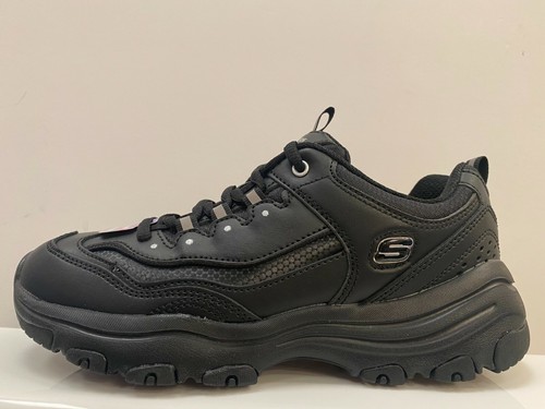 skechers icon dlite ladies trainers black