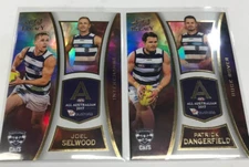 2018 Select AFL Legacy All Australia Team Card COMPLETE TEAM SET GEELONG (2)