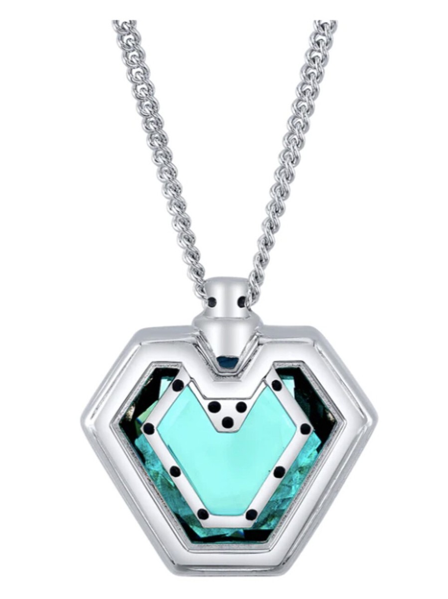 RockLove Black Panther Wakanda Forever Ironheart Pendant Necklace