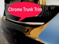 Fit Fiat 2009-2018 Models Tailgate Trunk Trim Molding - Chrome Style Fit Fiat 2009-2018 Models Tailgate Trunk Trim Molding - Chrome Style