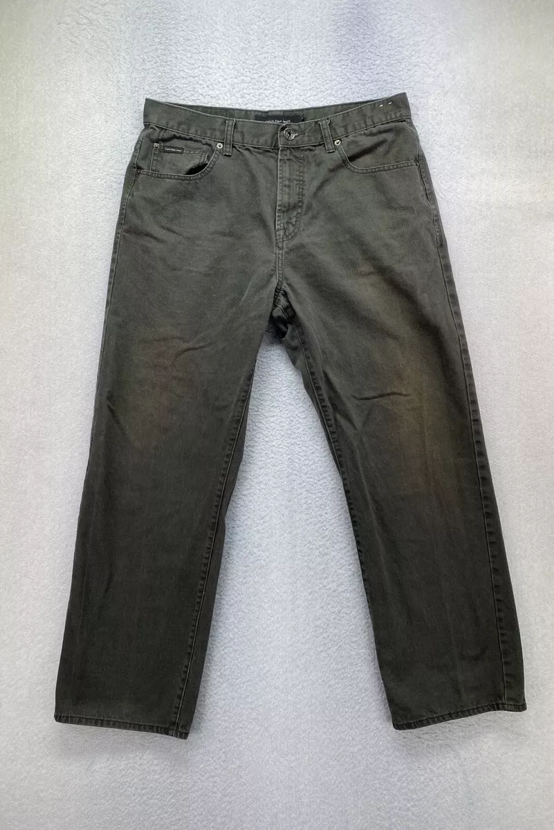 Calvin klein relaxed straight jeans sale
