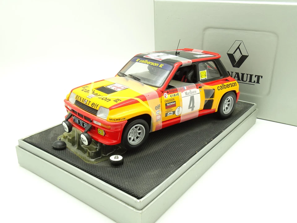 Universal Hobbies 1/18 - Renault 5 Turbo Calberson Ragnotti Tour de France 1980 - Image 3 of 3