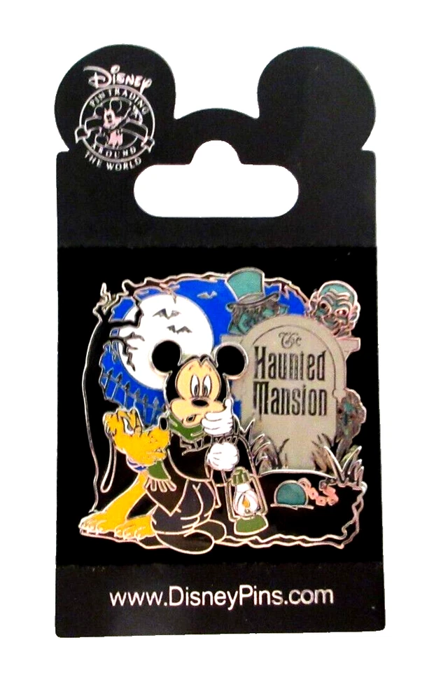 WDW 2013 MICKEY MOUSE ZRETAKER COM EZRA e GUS HITCHHIKING GHOST PIN - #95956 - Imagem 2 de 3