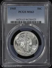1945 50C Walking Liberty Silver Half Dollar PCGS MS 63 | Uncirculated UNC