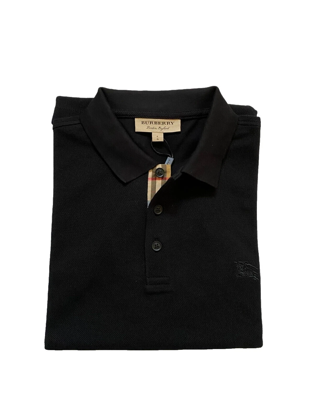 Burberry Size L Black Shirts for Men