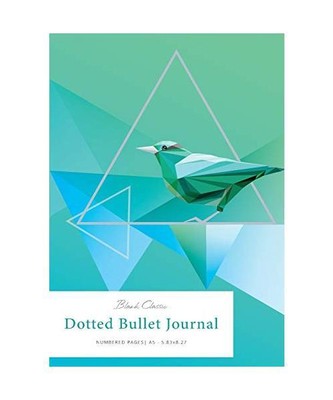 Dotted Bullet Journal: Medium A5 - 5.83X8.27 (Robin), Blank Classic