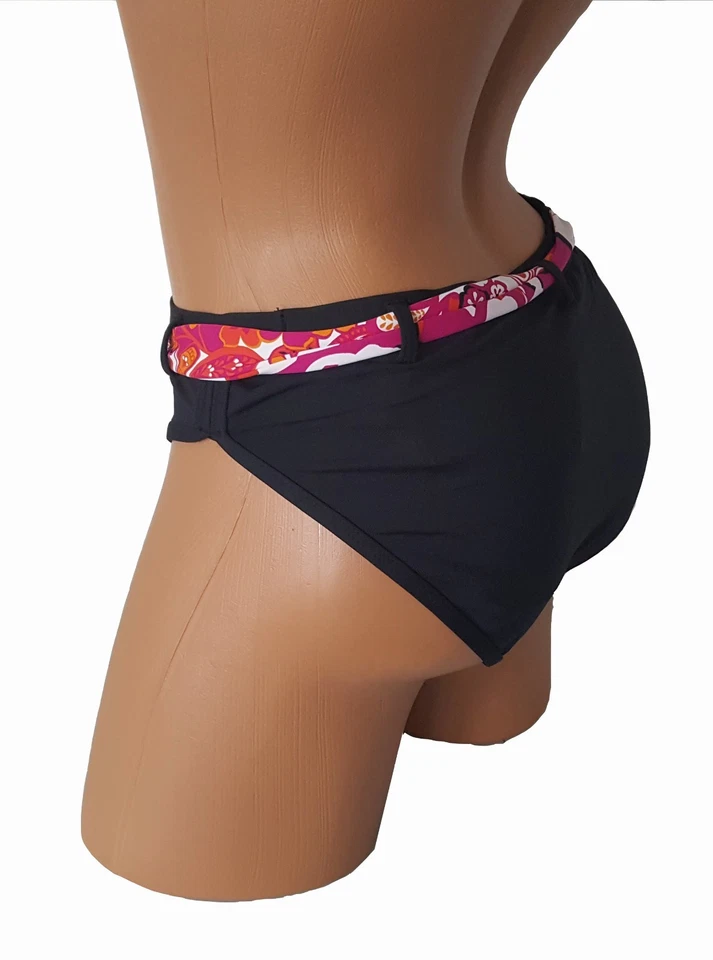 JAG новый твердый черный женский размер L большой 12 14 купальник бикини низ $45 S966-L - Изображение 3 из 3