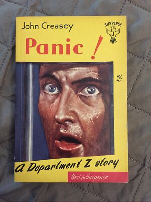 洋書 John Creasey's Crime Collection 1987 Crime Vintage Paperback gga, Panic! by Creasey, British Jay Book