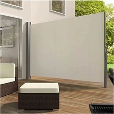 Tenda da sole laterale estensibile balcone giardino antivento oscurante avvolgibile laterale 160 cm