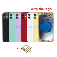For iPhone 11 12 13 14 Pro Max Back Glass Hou...