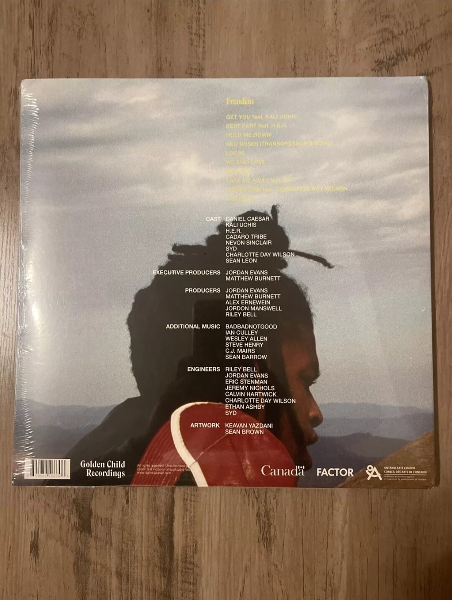 Daniel Caesar / Freudian レコード Daniel Caesar - Freudian Exclusive Rare Limited Edition Blue