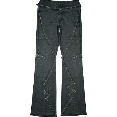 Le jean de marithe francois girbaud I 42 D 36 S Jeans Bootcut Grau Stretch Retro