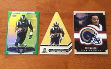 Tre Mason rookies Score Helmet Panini Choice die cut Topps Chrome 2014 Rams NM