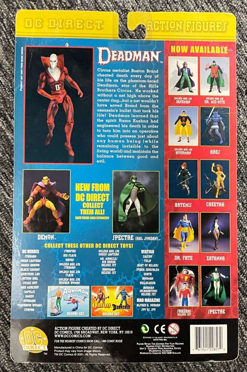 DC Direct Deadman Other Worlds Action Figure Glow in the Dark | eBay