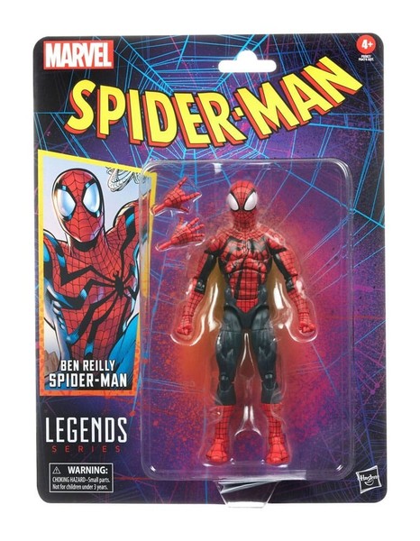 Spider-Man Marvel Legends Retro Collection Ben Reilly 15 Cm Moc Neu & Ovp !-image