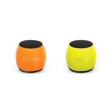 New U Speakers Micro Glow Bluetooth Speaker Bundle  Coordinating Speaker, Pair