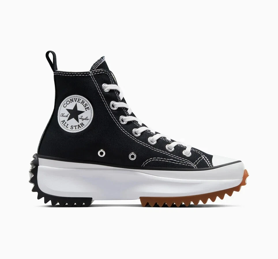 Converse Women Run Star Hike All Star Black High Top Sneakers Size 11.5 & 13 NEW