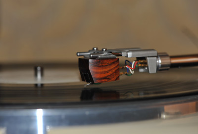 Cocobolo Wood Body f. Audio-Technica AT-VM95 Cartridge MC Look Perfect Sound