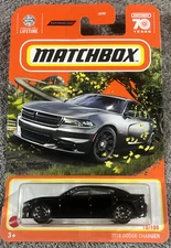 Matchbox 70 Years 2018 Dodge Charger, Black