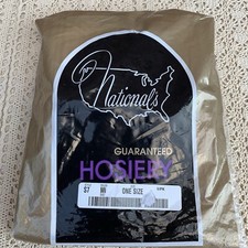 Nationals Hoisery Vintage Nylon Thigh High Stockings Mist 3 Pairs One Size NOS