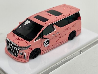 1/64 Timothy and Pierre Toyota Alphard Mini Van Liberty Walk Pink