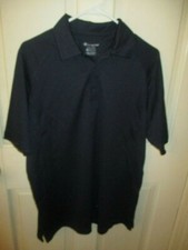 913B3 Champion H872 Mens Double Dry Performance Collared Polo MD Navy