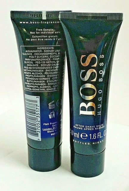 hugo boss bottled night after shave