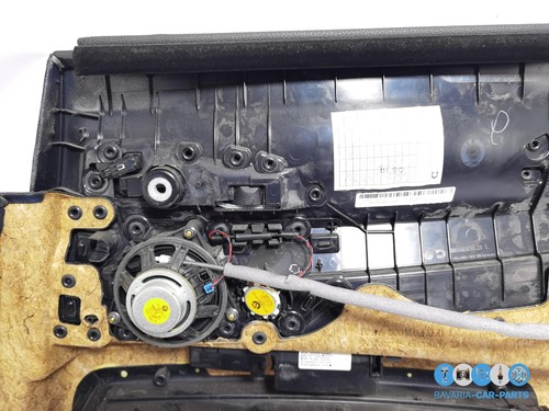 Original BMW F01 F04 Door Panel Leather Rear Left Black 9161125 Sch - Picture 2 of 10