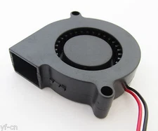 1pc Brushless DC Cooling Blower Fan 50mm 5015S 50x50x15mm 5V 12V 24V 2pin/2wire