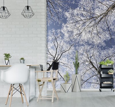 3D White Branch O2386 Wallpaper Wall Murals Removable Wallpaper Sticker Fay