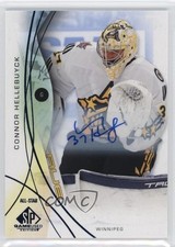 2024-25 Upper Deck SP Game Used All-Stars Blue Connor Hellebuyck #156 Auto 0lu5