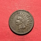 (1) Beautiful Antique 1874 Indian Head Cent/Penny CHOICE XF-EXTRA FINE