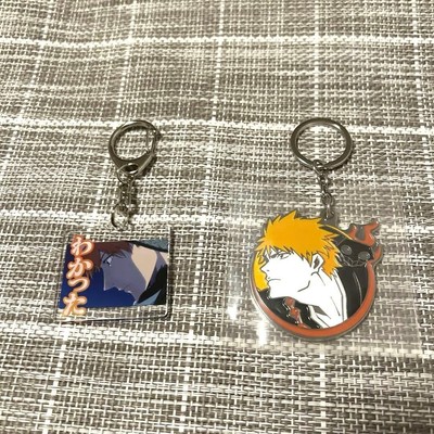 BLEACH Ichigo Kurosaki Acrylic Charm Metal Charm Set