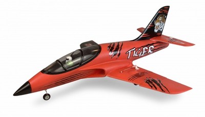Amewi AMXFlight Tiger S Jet 55mm EDF PNP rot
