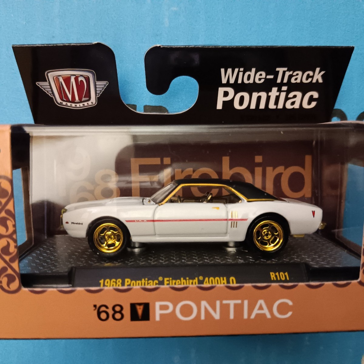 【入手困難】M2マシーン 1968 ファイヤーバード400 H.O. #19 M2 MACHINES CHASE 1968 PONTIAC FIREBIRD 400HO AUTO THENTICS R101 1