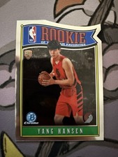 2025-26 Bowman Chrome Yang Hansen #RY-15 Rookie Of The Year Favorites Die-cut RC