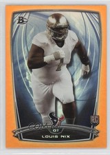 2014 Bowman Rookies Orange Foil 260/299 Louis Nix III #79 2n2