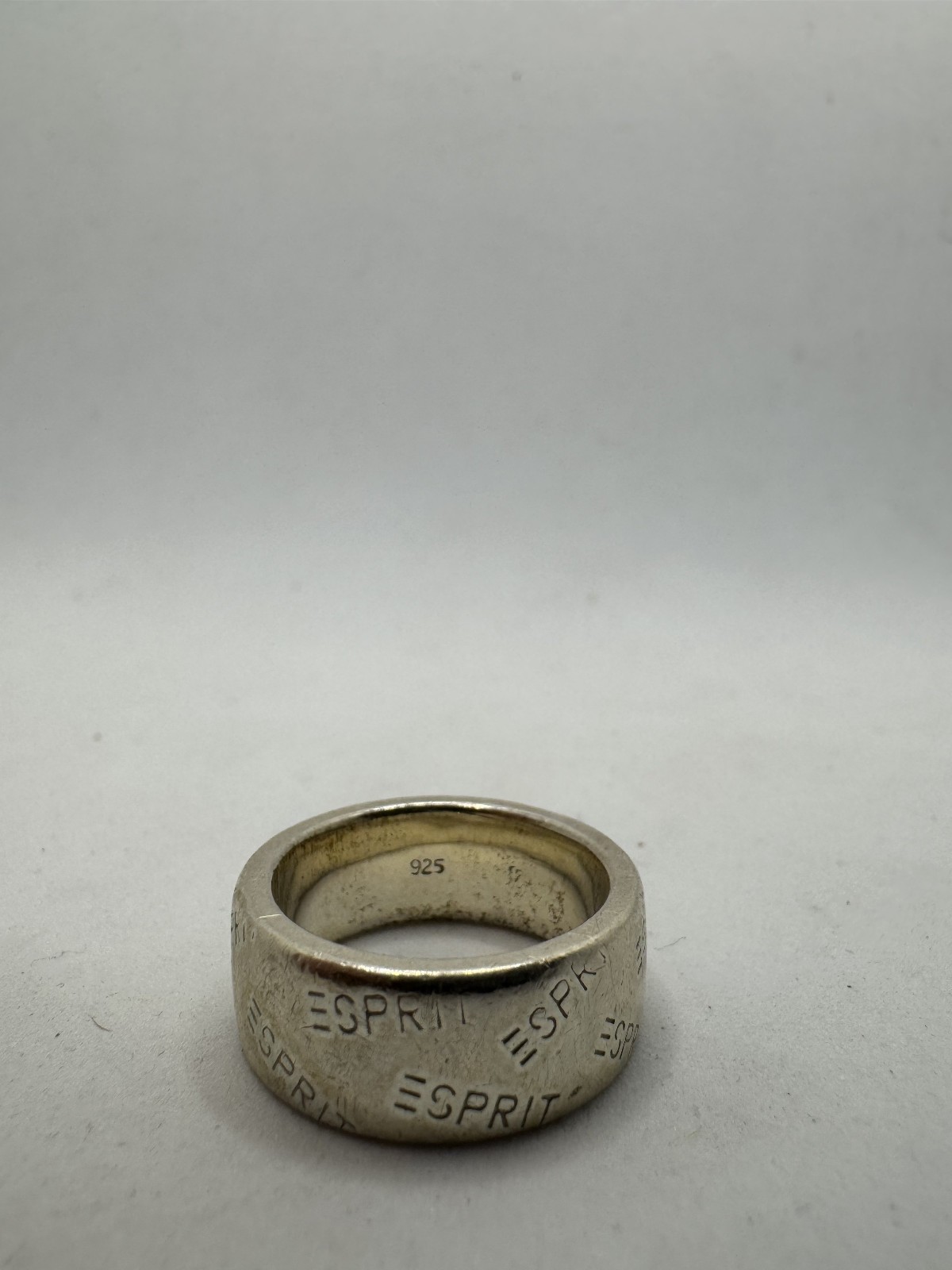 ::925 SILVER RING SOLID ESPRIT °SIZE 52° ELEGANT … - image 6