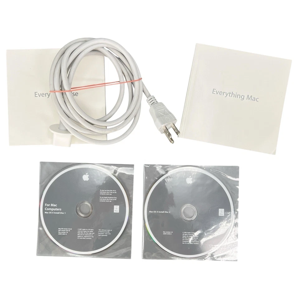 Apple iMac A1207 20" Intel Core 2 Duo 2.16GHz 1GB Ram 250GB HDD - OS X CD 10.4.8 - Image 3 of 4