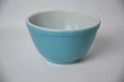 Vintage Pyrex #401 Primary Colors Blue 1.5 Pint Small Nesting Mixing Bowl