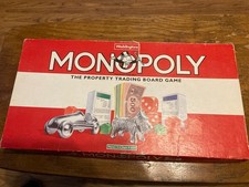 Vintage 1993 Monopoly Waddingtons Board Game Red Box - 100% Complete