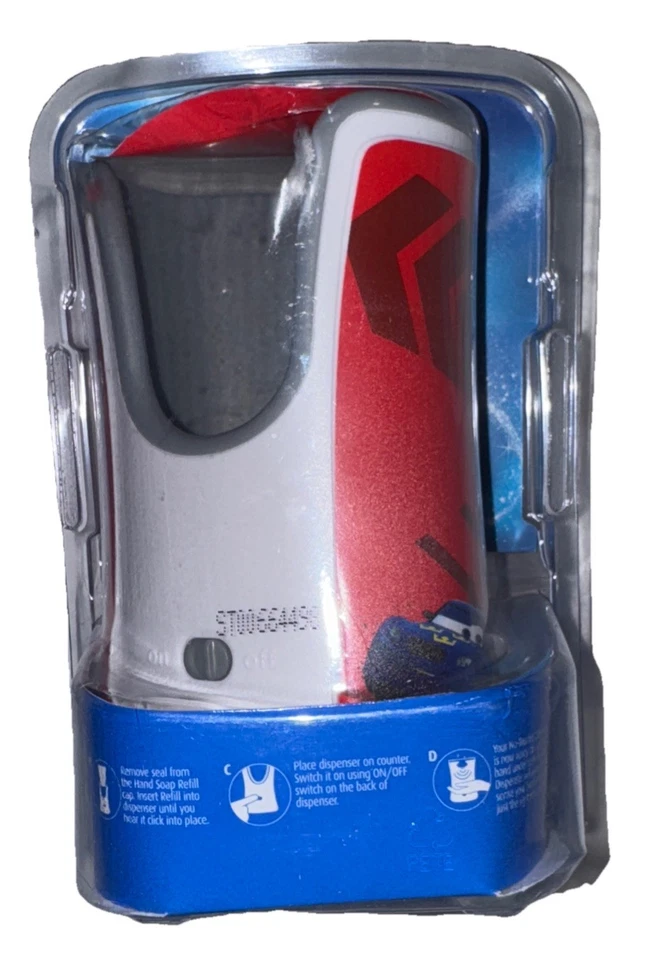 Disney Pixar Cars Lysol No-Touch Hand Soap Automatic Dispenser - NEW/Sealed! - Image 2 of 3