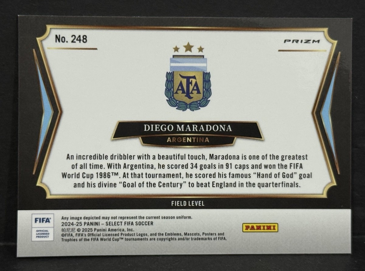 maradona Maradona X COPA Napoli 1986 - 87 Retro Football Shirt