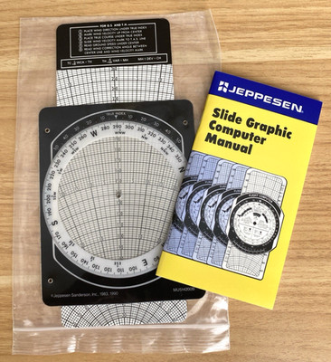 Jeppesen Slide Graphic Computer and Manual