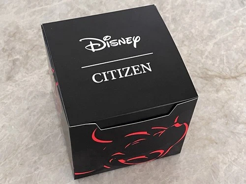 MICKEY MOUSE DISNEY CITIZEN ECO DRIVE BLACK STAINLESS WATCH AU1095 57W 40mm