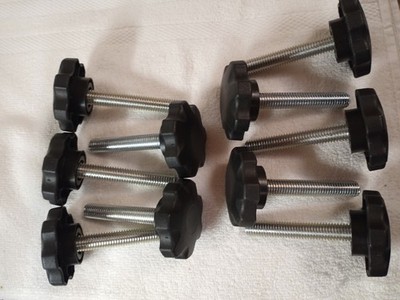 10 star knob clamping thumb bolt 1/2 13 x 3'' Rogan