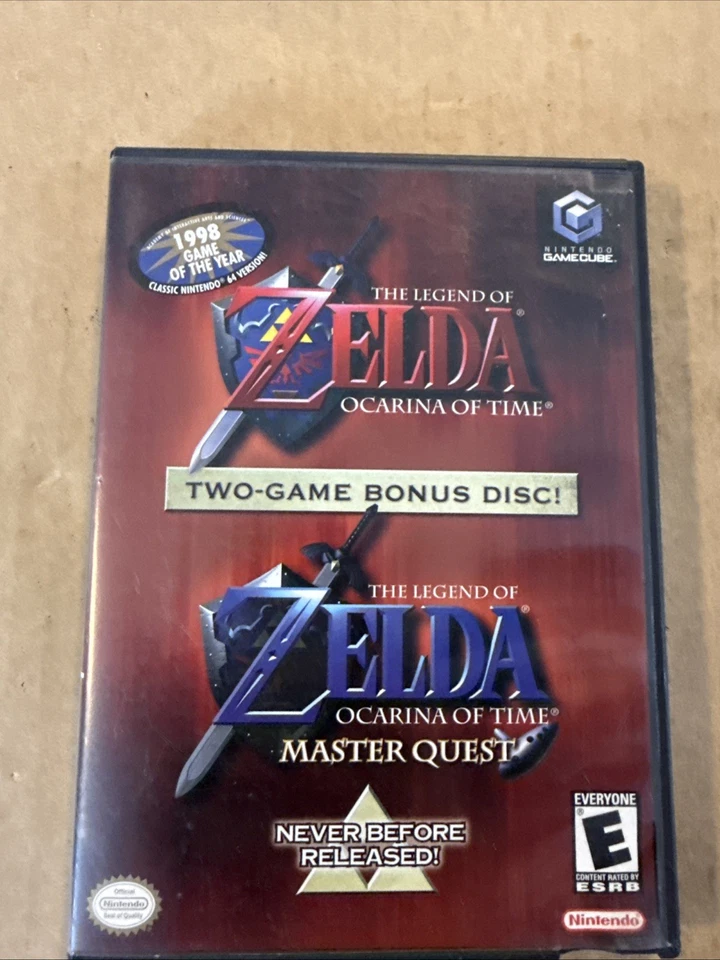 2003 Nintendo GameCube Legend of Zelda Ocarina of Time, Two-Game Bonus Tested - Image 2 of 4